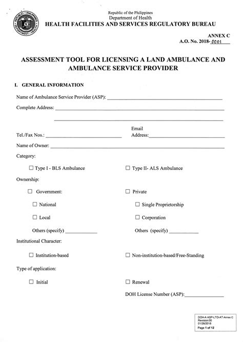 ambulance parking dimensions philippines|Assessment Tool for Ambulance and Ambulance Service Provider.